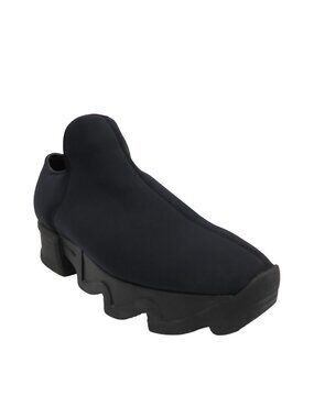 IRI NYC Women's Wes I Black Neoprene Low Top Sneakers Size 34.5 US 4.5